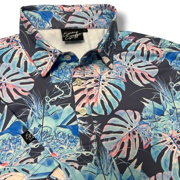 Lot Of 2 Sunday Swagger Shirt Mens L - Picture 2 of 16